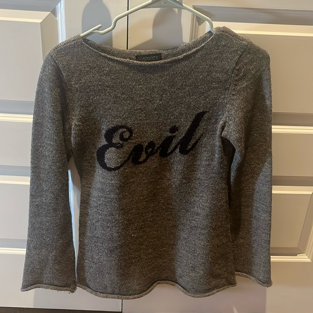 HYSTERIC GLAMOUR evil sweater